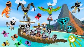 🚢 MINECRAFT NEW INDIGO PARK BANDIT BAT ROWDY REX GREY SNIDEY SPIDEY SMILING CRITTERS SPARTAN KICKING [upl. by Huba317]