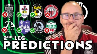 202425 Europa Conference League Qualifying 1st Round  2nd Leg Predictions [upl. by Durnan]