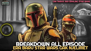 THE BOOK OF BOBA FETT BREAKDOWN ALL EPISODE [upl. by Bixby922]