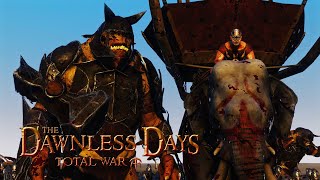 MUMAKIL BATTLE TROLLS  Dawnless Days Total War Multiplayer Battle [upl. by Atsylac]