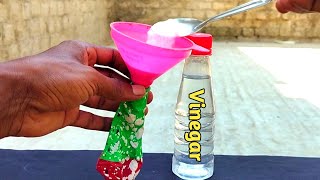 Balloon Vinegar and Baking Soda Experiment Videos [upl. by Ajaj739]