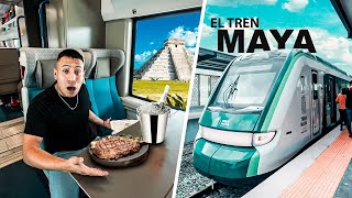 Así es el Nuevo TREN MAYA en México 🇲🇽 [upl. by Alisun]