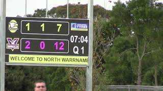 Round 3 North Warrnambool vs Port Fairy [upl. by Ttenyl]