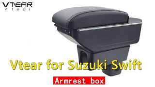 How to install vtear For Suzuki Swift USB armrest 20052018 [upl. by Asseram]