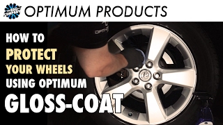 How To Apply Optimum Gloss Coat To Wheels [upl. by Htebazileyram]