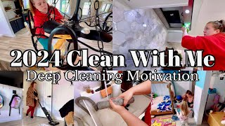 House Cleaning Video  Clean With Me  All Day Deep Cleaning  Cleaning Motivation 2024 [upl. by Gotthelf]