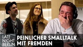 Klaas „trainiert“ seine Mitarbeiterinnen im Smalltalk  Late Night Berlin [upl. by Odeen]