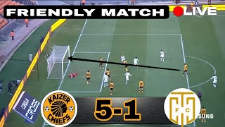 HIGHLIGHTS  Kaizer Chiefs vs Cape Town City  Friendly Match Today  All Goals of Chivaviro amp Saile [upl. by Necaj]