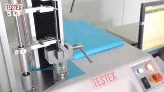 Textile Tensile Testing Machine Textile Tensile Strength Tester Textile Tensile Tester [upl. by Hoseia714]