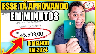 ✅ATUALIZADO 2024 O BANCO MAIS FÁCIL DE TER CARTÃO COM LIMITE ALTO VEJA O QUE VOCÊ TEM FAZER AGORA [upl. by Wagshul]