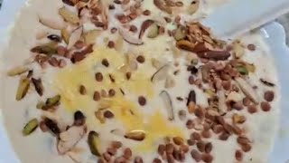 Shahi Kheer recipe😋 Kheer banane ka tarika🤗 [upl. by Plusch]