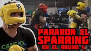 Canelo Álvarez por POCO es NOQUEADO en un SPARRING por un BOXEADOR NOVATO IMPERDIBLE [upl. by Sellers16]