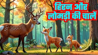 हिरन और लोमड़ी की चालें 3D🇮🇳811♥️ Manjeet sahni Manjeet The tricks of the deer and the fox [upl. by Abe]