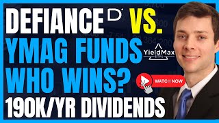 YMAG Vs QQQY Who Is The Better High Yield Dividend ETF Yieldmax Magnificent 7 amp Defiance FIRE [upl. by Ettennej]