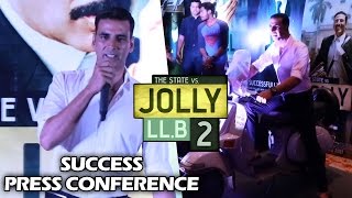 Jolly LLB 2 Success Press Meet  Full HD Video  Akshay Kumar Subhash Kapoor [upl. by Enajyram]