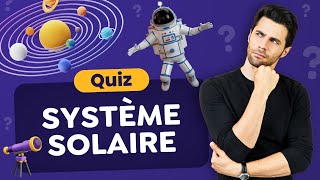 QUIZ Système Solaire et Conquête Spatiale 🧑‍🚀 🚀  40 Questions [upl. by Tavie]