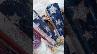 NEW SATURDAY TUTORIAL featuring PDB’s “United We Stand” Glitter Use VMD21 to save diy tutorial [upl. by Kiran]