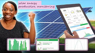 My Solar Monitoring App Tour SolarEdge Monitoring App [upl. by Devona]