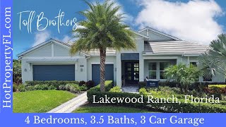 Tour A New Home In Toll Brothers Isles Of Lakewood Ranch Community In Bradentonsarasota Florida [upl. by Vala]