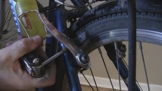 How to Change the Brake Pads on a Bicycle with VBrakes [upl. by Bogoch69]