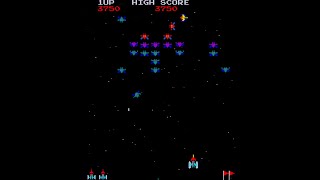 Galaxian Arcade Longplay 1979 Irem [upl. by Ixel]