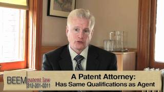 Patent Agents vs Patent Attorneys  Chicago Patent Attorney Rich Beem Explains the Difference [upl. by Ellirpa321]