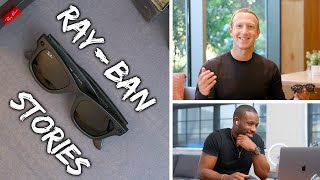 NEW RayBan Stories Unboxing with Mark Zuckerberg 🤯 [upl. by Ardnaid]