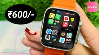 Testing ₹600 Android Smartwatch From Meesho 🔥  T800 Ultra Smart Watch Review 😮 [upl. by Attey]