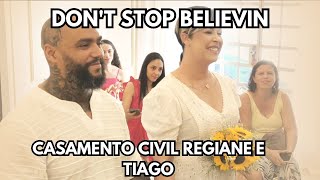 Dont Stop Believin  Instrumental Sax Cover  Casamento Civil [upl. by Natalie]