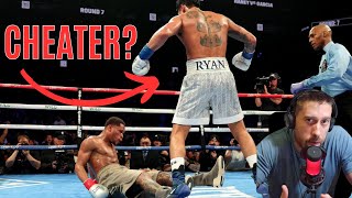 Is Ryan Garcia a cheater  Should Haney fight be a no contest [upl. by Gruver137]