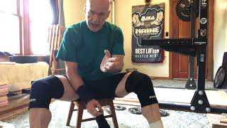 Pioneer knee sleeves 1st impressions amp review cold open amp first use 155quot calf not knee [upl. by Adnwahsar]