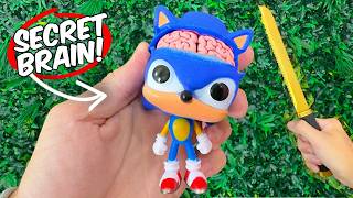 Secret Brain inside Sonic the Hedgehog Funkopops [upl. by Docilla]