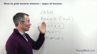 How to pick income winners  Types of income  MoneyWeek Investment Tutorials [upl. by Olathe]