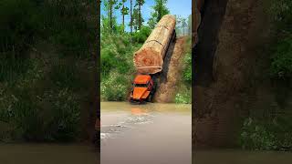 Extreme DANGEROUS Huge Wood Logging Truck part2  Best Of The Week [upl. by Leamse757]