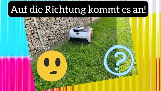 Lösung gefunden siehe angepinnter Kommentar  Segway Navimow i105 mäht Bereiche teilweise nicht [upl. by Nauaj]