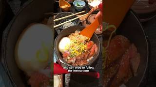 🥩 TRYING WAGYU HITSUMABUSHI IN JAPAN [upl. by Ulane]