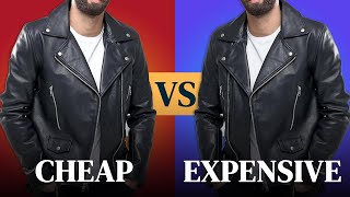 Cheap VS Expensive Leather Jacket Whats The Difference [upl. by Enyal]