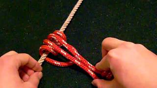 How to tie a prusik knot [upl. by Nwadrebma]