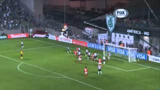 AtléticoMG 1x1 Tijuana  Melhores Momentos  Libertadores 2013 [upl. by Nylrehs]