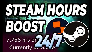 Steam Hours Boost 247 with Replit  Steam Idle Master 2023 [upl. by Lubow]