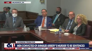 Judge tears into Ahmaud Arbery killers gives them life in prison  LiveNOW from FOX [upl. by Villiers645]