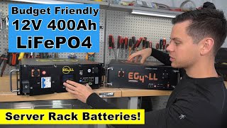 1449 EG4 12V 400Ah LiFePO4 Server Rack Battery [upl. by Drol523]