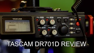 Tascam DR701D Audio Recorder Review [upl. by Bonnette]