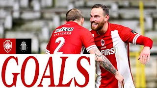 GOALS  RAFC 52 R CHARLEROI SC  Croky Cup  20232024 [upl. by Scevor]