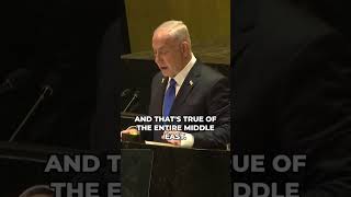 Netanyahu at UN A message to Iran [upl. by Rochemont251]