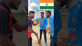 India Gully Cricket Funny Rules 😂🇮🇳🏏 cricket reels trending viral shorts cricketlover [upl. by Marder]