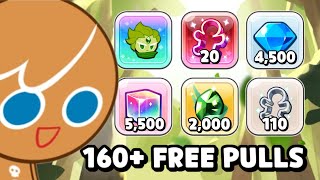 160 FREE PULLS😰 The BEST time to reroll [upl. by Yahc]