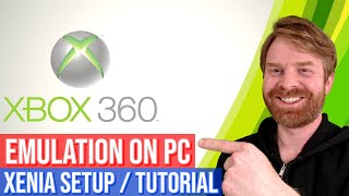 The Best Xbox 360 Emulator for PC Xenia  Full install guide  setup  tutorial [upl. by Fondea]