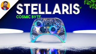 Cosmic Byte Stellaris Wireless Gamepad  Best All in one Transparent Gyro Game controller 2024 India [upl. by Chainey]