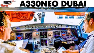 Airbus A330900 Dubai🇦🇪 Takeoff  Pilot Presentations A330neo [upl. by Levi38]